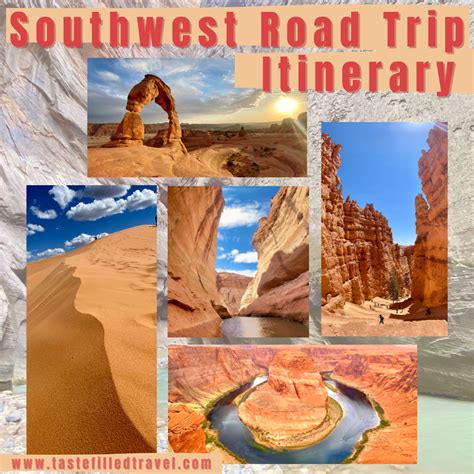 Taste-filled Travel - Southwest Road Trip