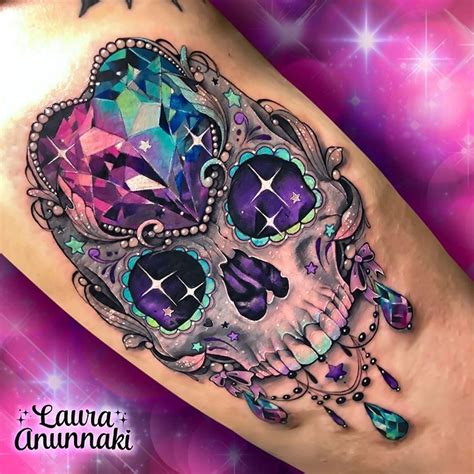 Pretty Skull Tattoos, Mexican Skull Tattoos, Skull Rose Tattoos, Skull Girl Tattoo, Skull Tattoo ...