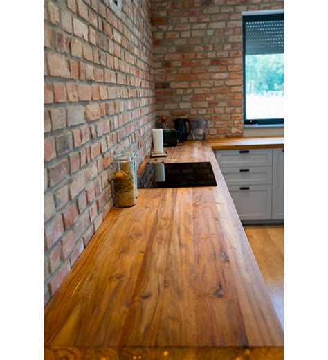 Wooden Countertop for kitchen 200cm x 63cm