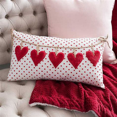 Polka Dot Hearts Accent Pillow | Kirklands | Valentines pillows, Valentines diy, Valentine ...