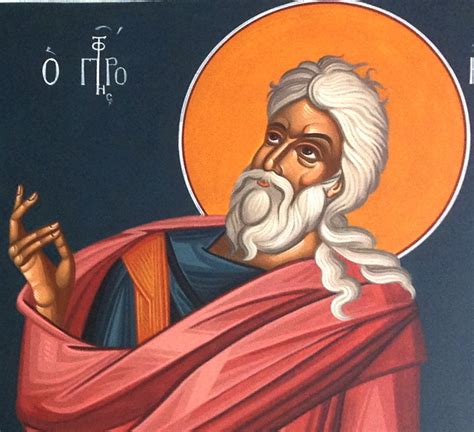 The Prophet Elijah, Painting by Emmanouel Roukoudis | Artmajeur