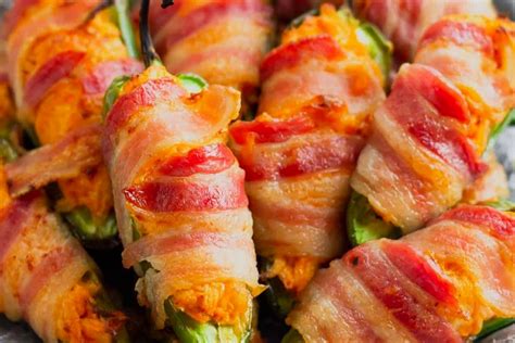 Bacon Wrapped Jalapeno Poppers Recipe