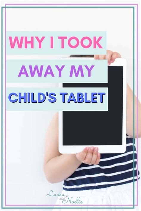 Why I Took Away My Child's Tablet || Slow Down Family Life with Less ...