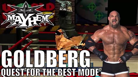 WCW Mayhem - Goldberg - Full Quest For The Best Mode Playthrough (PS1 ...