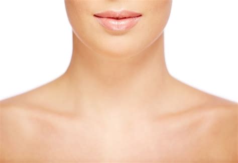 Free Photo | Close-up of woman's neck with perfect skin