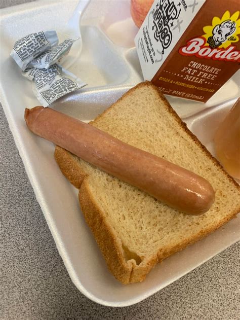 This "hot dog" I got from my school cafeteria : r/mildlyinfuriating