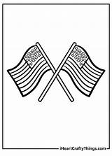 American Flag Revolutionary War Coloring Pages Sketch Page sketch template