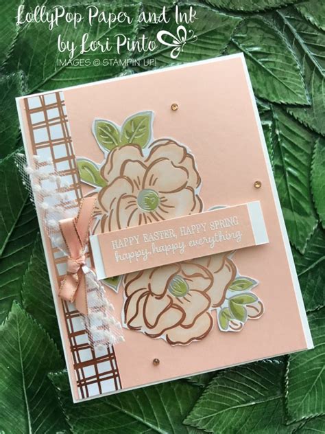 Flowering Foils Specialty DSP Plus Five Techniques! - LollyPop Paper and Ink Poppy Cards ...