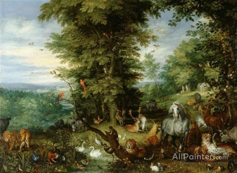 Jan Brueghel The Elder Adam And Eve In The Garden Of Eden Oil Painting ...