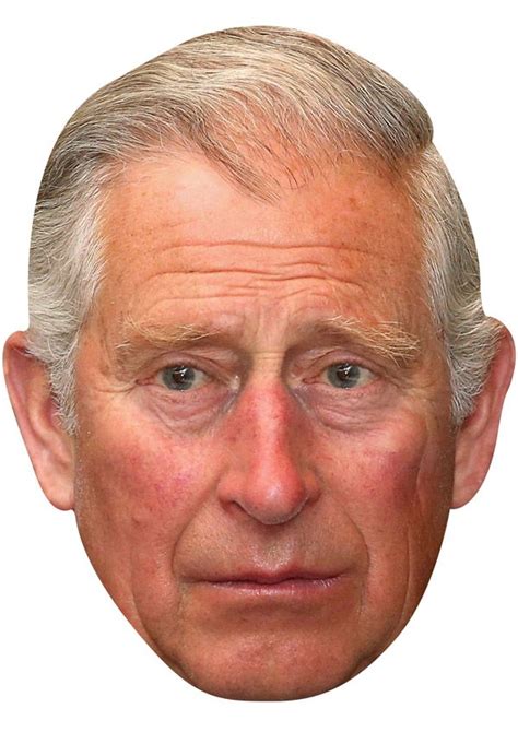 Prince Charles Mask - Novelties (Parties) Direct Ltd | Celebrity mask, Famous faces, Prince charles