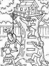 Kids N Funcom  11 coloring Pages Of Treehouse sketch template