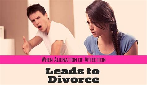 When Alienation of Affection Leads to Divorce - Plekan Law