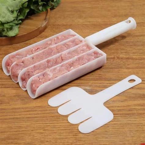 Amazon.com: Creative-Kitchen-Triple-Meatball-Maker,Multifunction None-Stick Meat Baller,3 ...