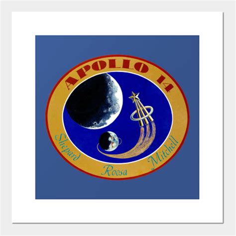 Apollo 14-Mission Patch - Apollo 14 Mission Patch - Posters and Art Prints | TeePublic