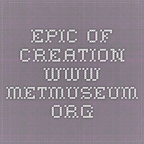 Mesopotamian Creation Myths | Essay | The Metropolitan Museum of Art ...