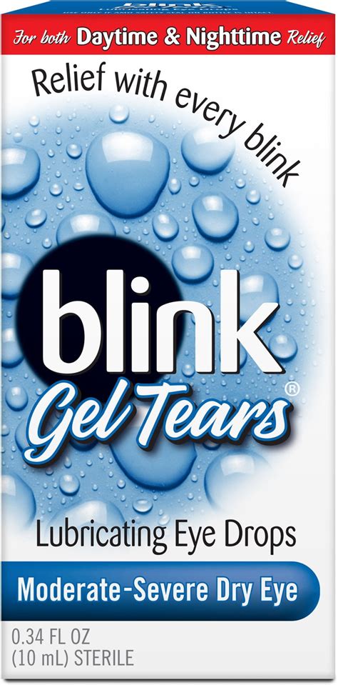 blink Gel Tears Lubricating Eye Drops 10 mL - Walmart.com - Walmart.com