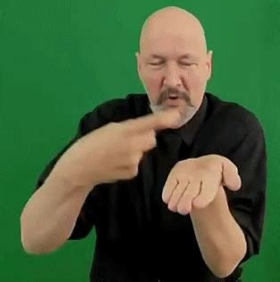 "shrimp" American Sign Language (ASL)