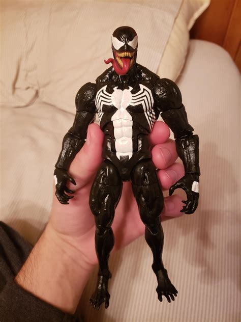 my custom marvel legends venom : r/MarvelLegends