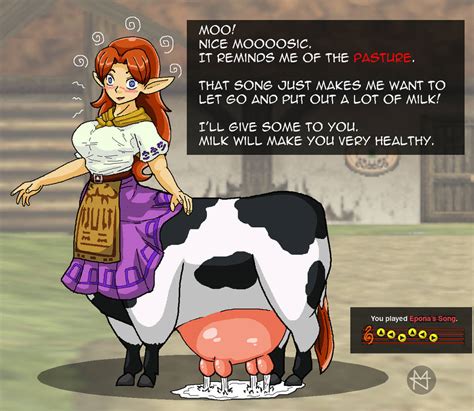 Cows and Epona's Song (Cowtaur TF/MC) by Sera-fuku on DeviantArt