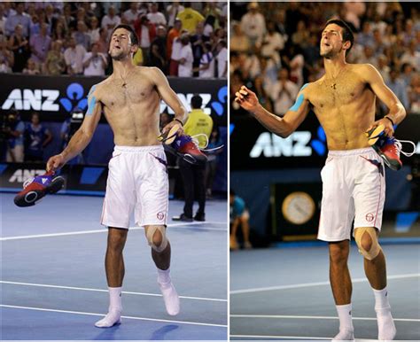 Straight Jock Feet: Novak Djokovic feet continued...