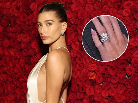 Photos Show Giant Engagement Rings That Supermodels Wear