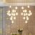 Modern Staircase Chandelier With G4 Bulbs 3000k 6000k Led Crystal Glass Ball Pendant Lamp - Buy ...