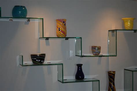 Best 15+ of Wall Mounted Glass Display Shelves