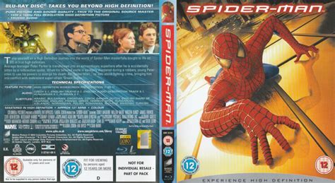 Spider-man (2002) R2 Blu Ray Cover and Label - DVDcover.Com