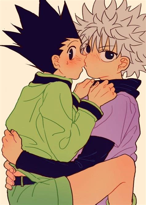 Gon Freecs and Killua zoldyck Hunter x Hunter Killugon cute Killua, Fanfiction, Wattpad, Mean ...