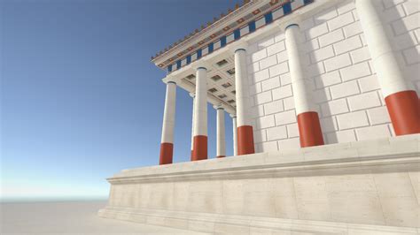 Unity5: Roman doric temple — polycount