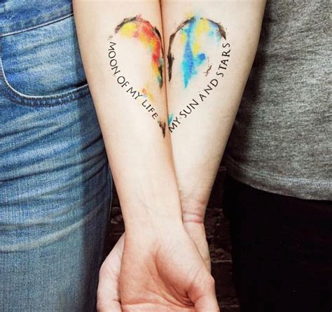 Tatuagem para o casal fazer junto: 21 ideias criativas de eternizar a paixão - Eu Total