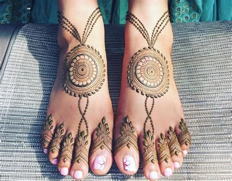Simple Henna Designs For Beginners On Feet