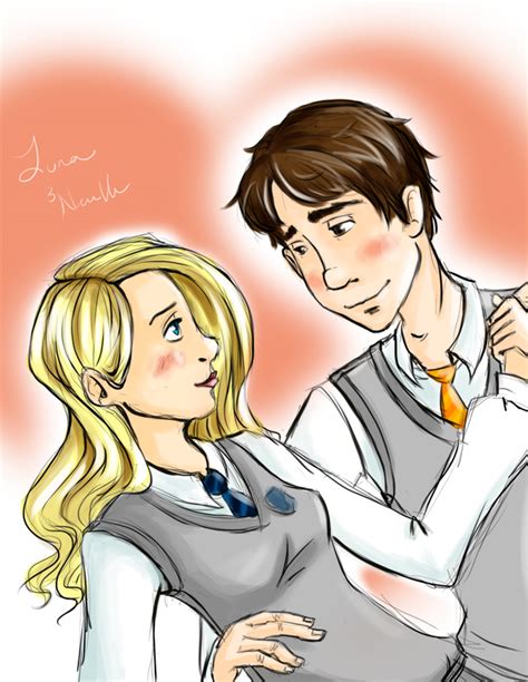 Neville and Luna - Neville and Luna Fan Art (28268819) - Fanpop