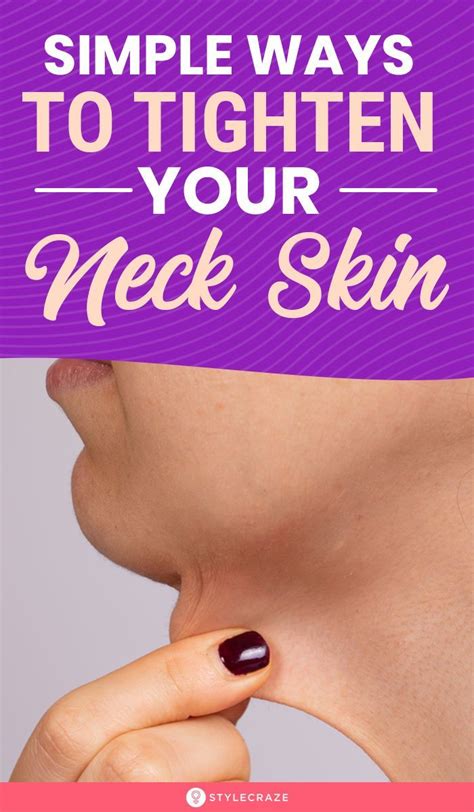 How To Tighten Your Neck Skin Naturally in 2021 | Body care routine ...