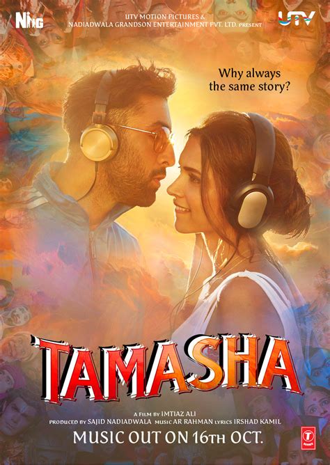 Ranbir Kapoor, Deepika Padukone's Tamasha music album releasing 16th ...