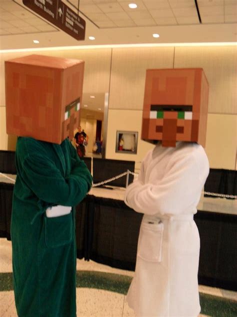 Minecraft Villager Costume Minecraft Costumes, Minecraft Memes, How To ...