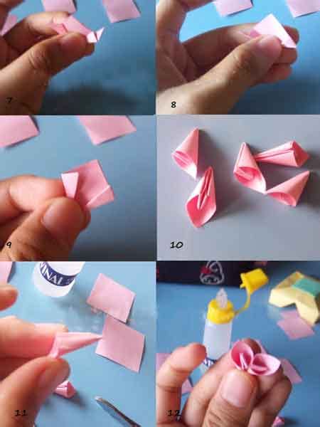 Cara Membuat Origami Bunga Sakura Yang Cantik