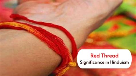 Do you know why Hindus tie a red thread at the beginning of a Religious Ceremony? - eAstroHelp