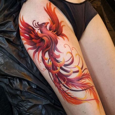 Firebird tattoo designs photos