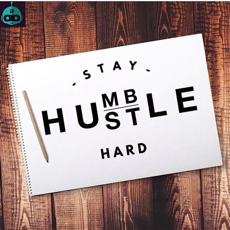 Stay humble - hustle hard 👆🏼👆🏼