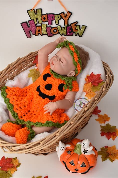 Baby Pumpkin Costume Newborn Baby Halloween Costume Newborn Baby Halloween Costume Baby Pumpkin ...