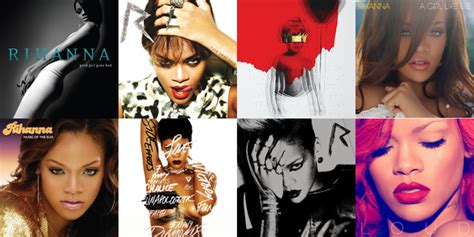 Rihanna Album Covers by Year Quiz - By Magyk