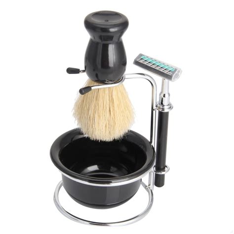 Professional Hair Shaving Brush Bowl Set Stainless Steel Stand New | Shaving brush, Shaving ...