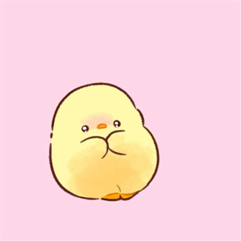 Soft and Cute Chick Pop-Up Stickers Cute Kawaii Animals, Cute Animal Drawings Kawaii, Cute ...