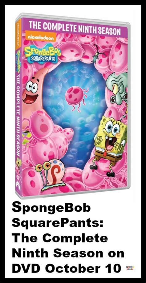 SpongeBob SquarePants: The Complete Ninth Season on DVD October 10