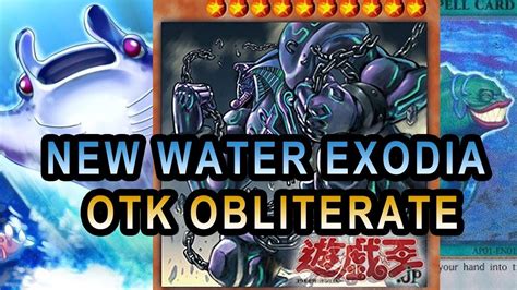 Exodia Master of the Guard! WATER EXODIA DECK Using the New Card! With Exodia Deck Profile - YouTube