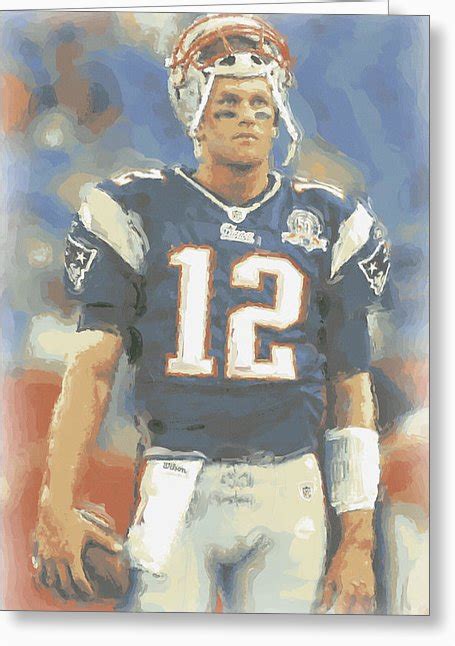 Tom Brady Birthday Card New England Patriots Greeting Cards for Sale ...