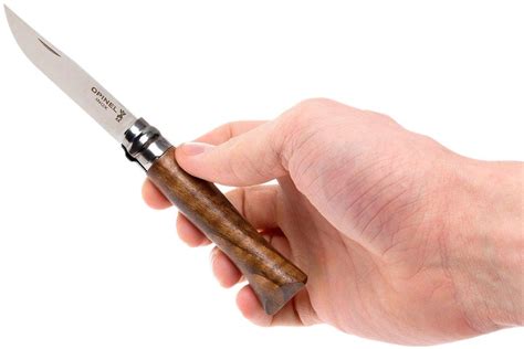 Opinel pocket knife No. 6 Luxury Range, stainless steel, walnut wood | Advantageously shopping ...