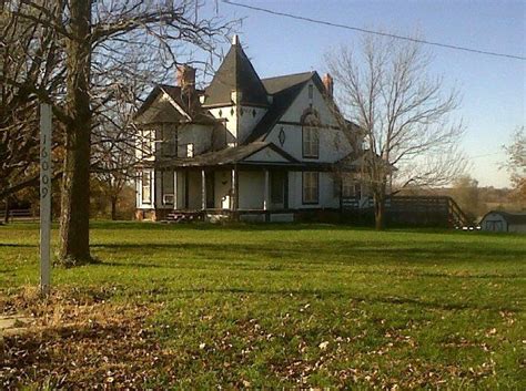 Reportedly the oldest home in Skidmore, Mo. Unfortunately it was sold and the new owners tore it ...