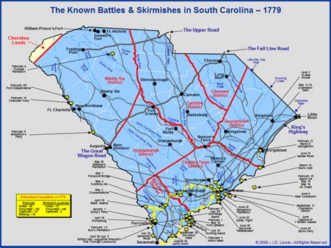 South Carolina in the American Revolution - Engagements of 1779